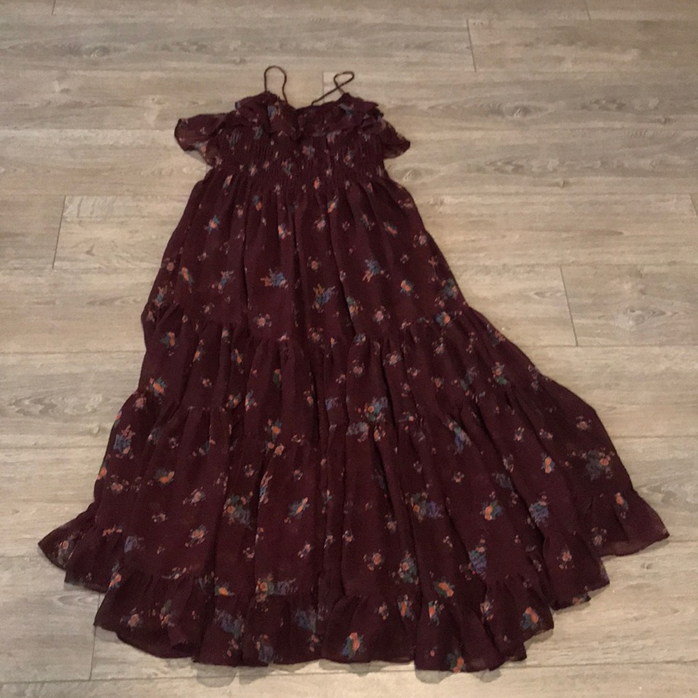 Free People Maxi Floral Dress